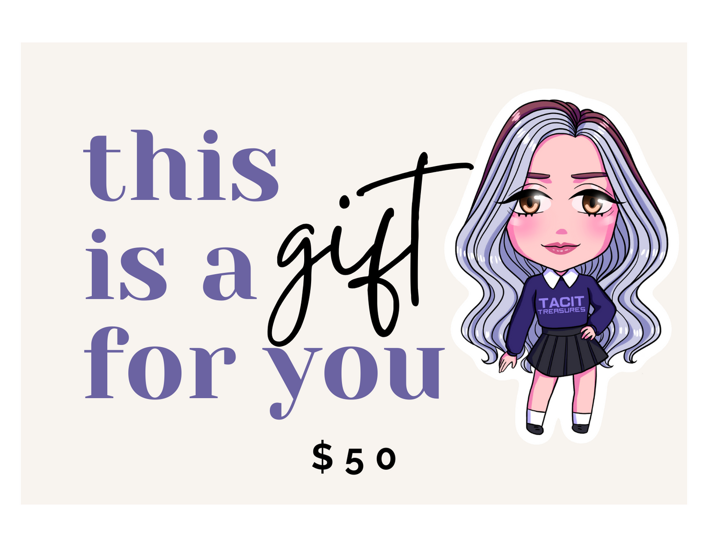 TacitTreasures Gift Card