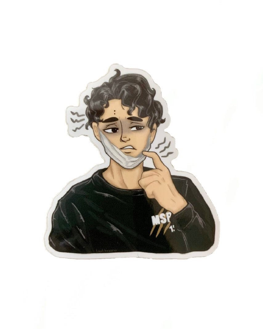 Sakusa Black Jackals Itachiyama Sticker Small