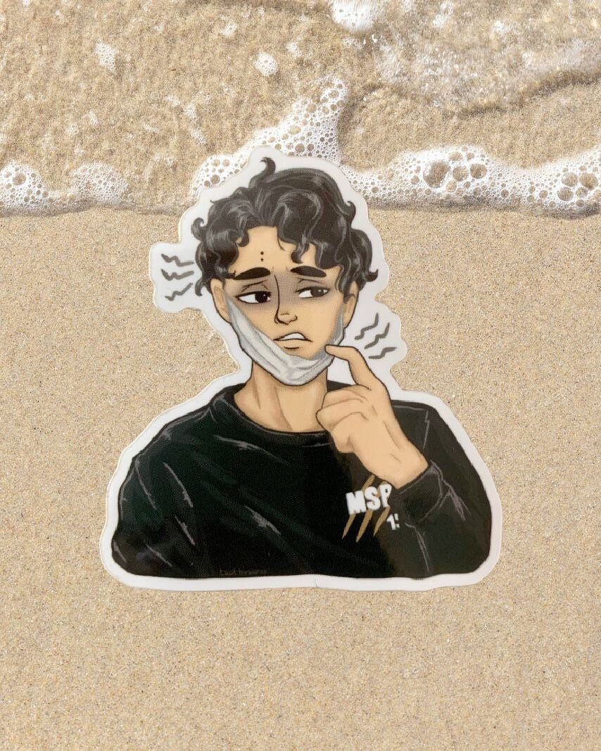 Sakusa Black Jackals Itachiyama Sticker Small
