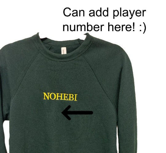Daishou Suguru Nohebi Crew neck Sweatshirt Embroidered Crewneck