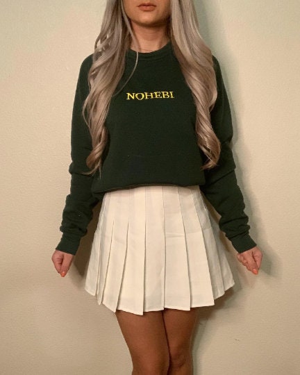 Daishou Suguru Nohebi Crew neck Sweatshirt Embroidered Crewneck