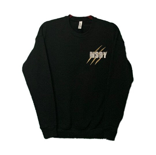 Black Jackals MSBY Sakusa Kiyoomi Atsumu Miya Hinata Shoyou Crew neck Sweatshirt Embroidered Crewneck