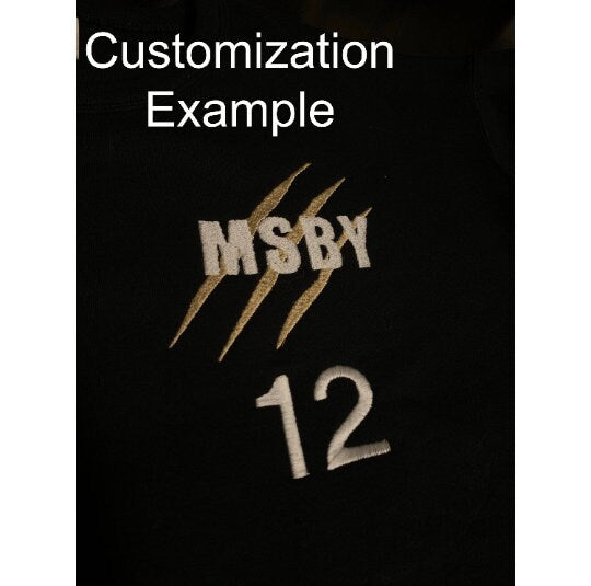 Black Jackals MSBY Sakusa Kiyoomi Atsumu Miya Hinata Shoyou Crew neck Sweatshirt Embroidered Crewneck