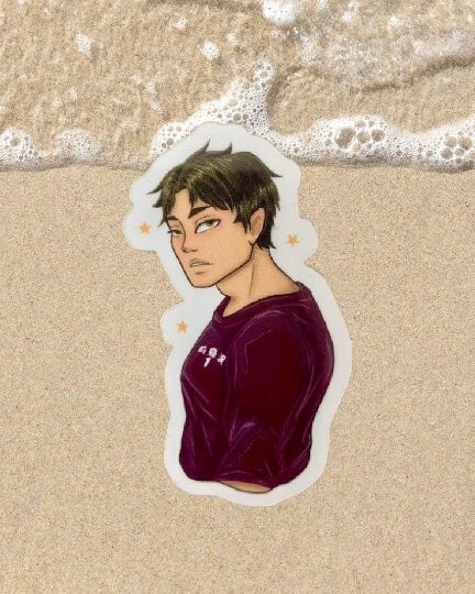 Ushijima Wakatoshi Shiratorizawa Sticker Tendou