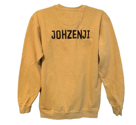 Terushima Yuji Johzenji Crew neck Sweatshirt Embroidered Crewneck