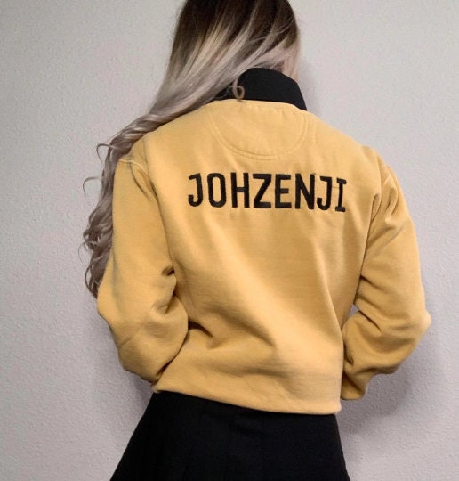 Terushima Yuji Johzenji Crew neck Sweatshirt Embroidered Crewneck