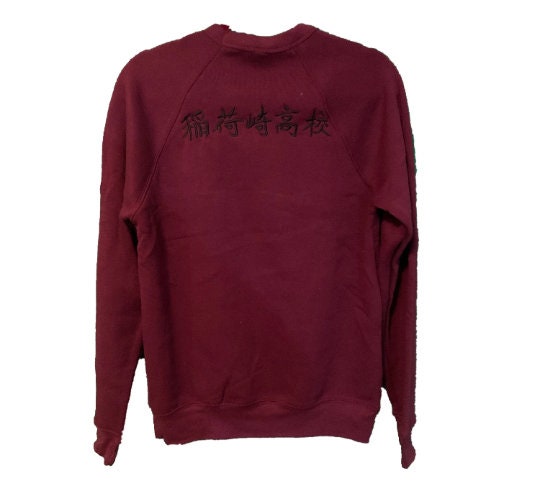 Inarizaki Osamu Atsumu Suna Rintarou Crew neck Sweatshirt Embroidered Crewneck