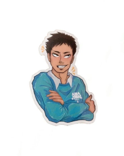 Iwaizumi Hajime Oikawa Tooru Aoba Johsai Seijoh Sticker