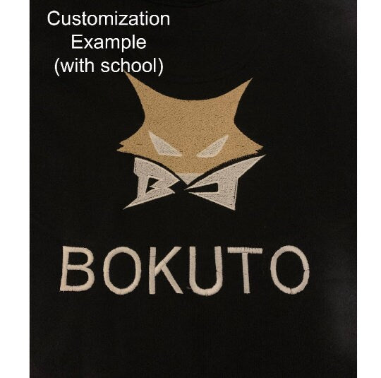 Black Jackals MSBY Sakusa Kiyoomi Atsumu Miya Hinata Shoyou Crew neck Sweatshirt Embroidered Crewneck