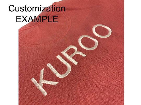 Kenma Kozume Kuroo Tetsurou Nekoma Crew neck Sweatshirt Embroidered Lev Haiba Crewneck