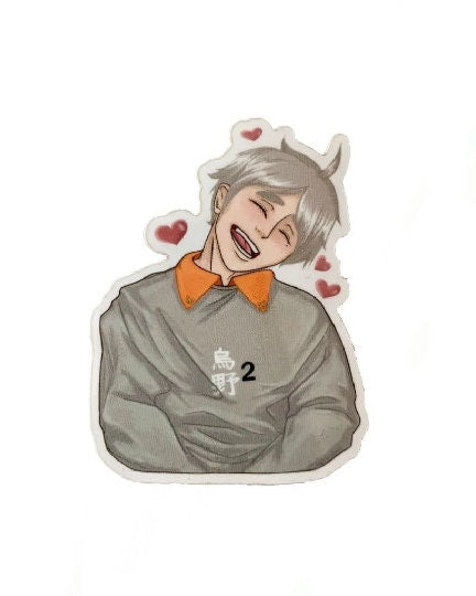 Sugawara Suga Koushi Sticker Karasuno
