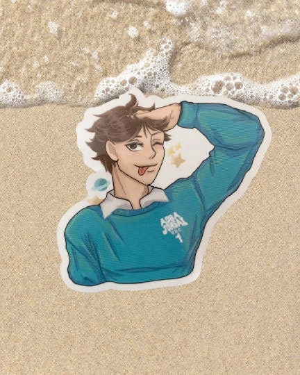 Oikawa Tooru Aoba Johsai Seijoh Sticker Iwaizumi Hajime