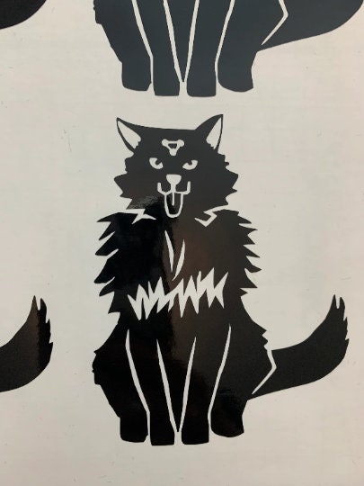 Divine Dogs Stickers Megumi Fushiguro Toji Gojo Satoru Itadori Yuuji Yuji Nobara Sukuna