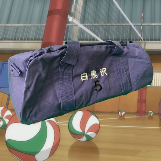 Tendou Satori Shiratorizawa Luggage Backpack Gym Bag Duffel UshiTen Ushijima Wakatoshi