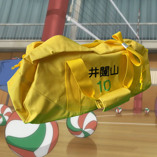 Itachiyama Sakusa Kiyoomi Luggage Backpack Gym Bag Duffel Atsumu Miya Haikyu Haikyuu Inarizaki SakuAtsu
