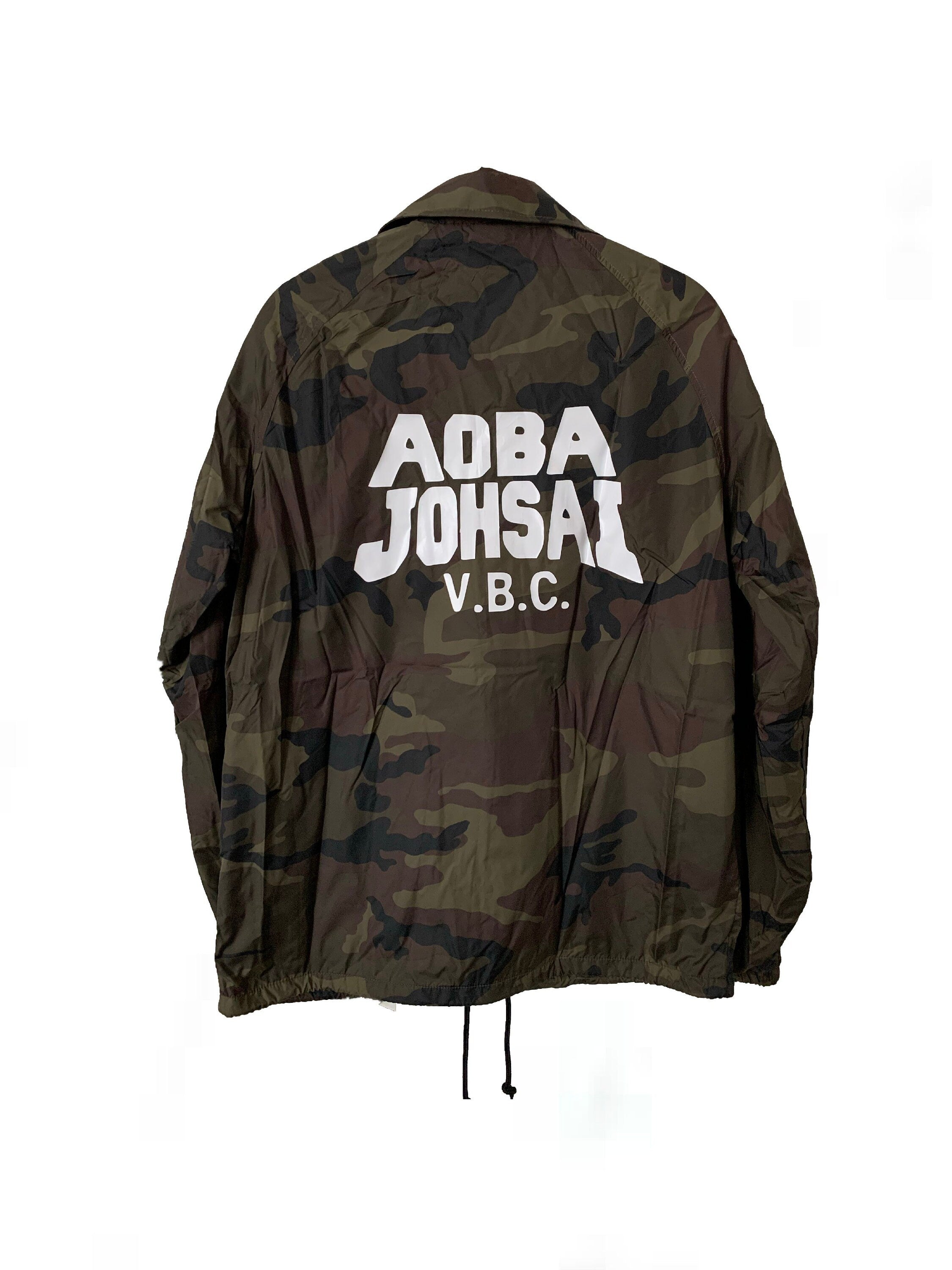 Aoba Johsai Camouflage Coaches Jacket – TacitTreasures