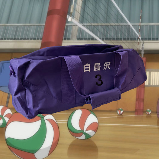 Semi Eita Shiratorizawa Luggage Backpack Gym Bag Duffel Ushijima Tendou Satori