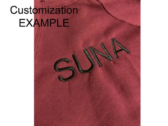 Inarizaki Osamu Atsumu Suna Rintarou Crew neck Sweatshirt Embroidered Crewneck