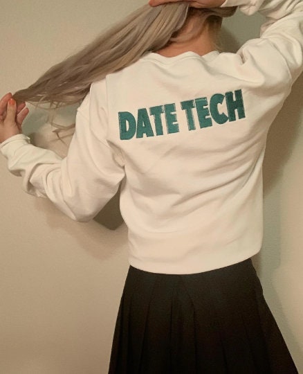 Aone Datekou Date Tech Dateko Koganegawa futakuci Crew neck Sweatshirt Embroidered Crewneck