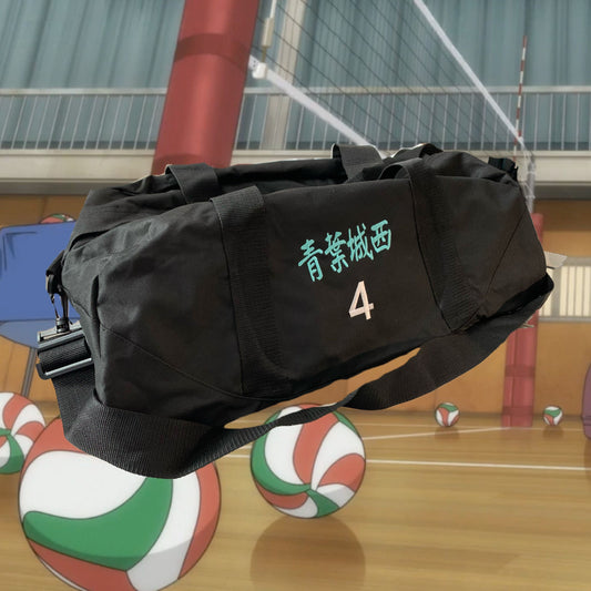 Iwaizumi Hajime Seijoh Luggage Backpack Gym Bag Duffel Iwa Chan Aoba Johsai Oikawa Tooru